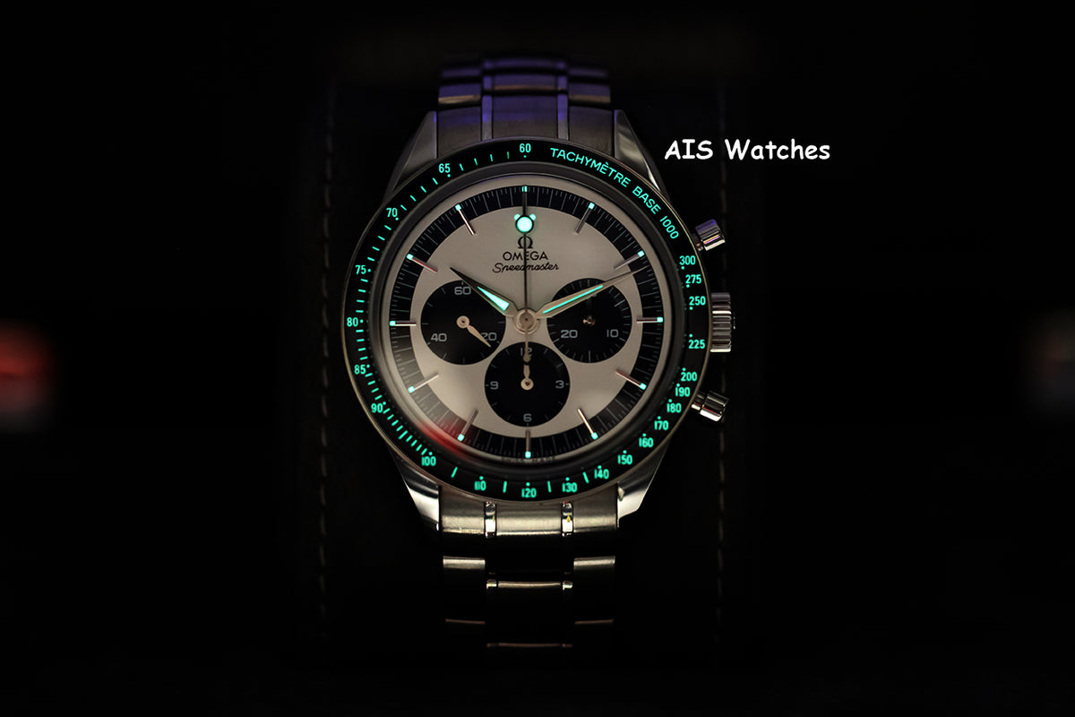 Omega Speedmaster CK2998 Blue SS Bracelet / Leather 311.33.40.30.02.001 Box&Papers