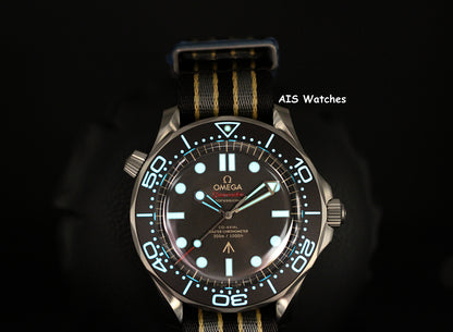 NOS Omega Seamster Diver 300M No Time to Die 007 James Bond 210.92.42.20.01.001