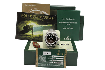 Rolex Submariner 14060 No Date M Serial Box & Papers