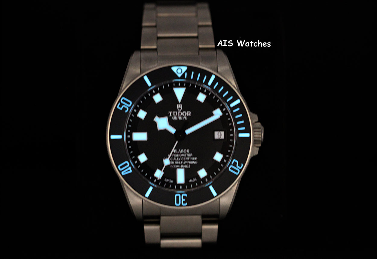 Tudor Pelagos 25600TN Black Dial Titanium Box & Papers