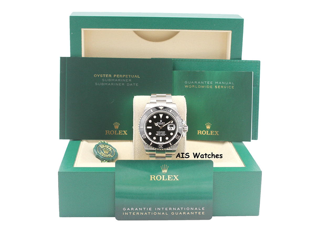 Rolex Submariner Ceramic Date 126610LN 41MM 2020 Box & Paper