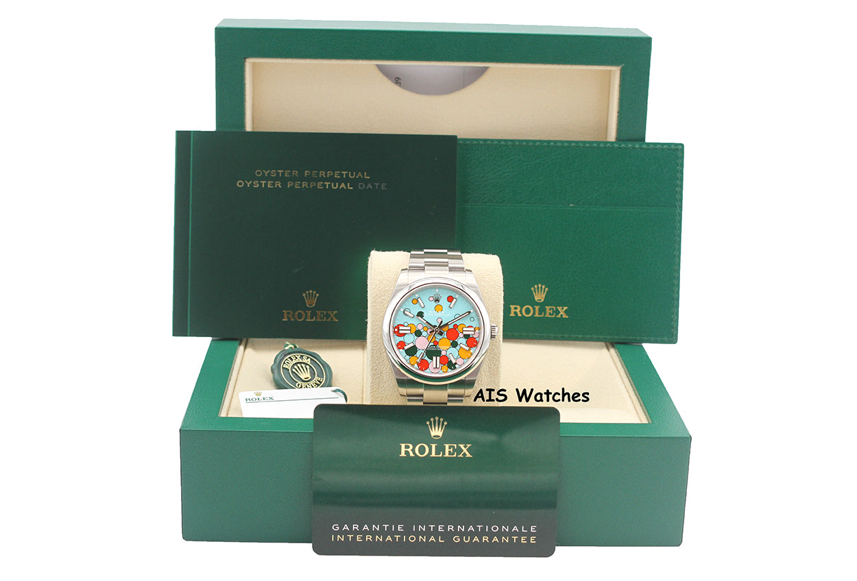 Rolex 124300 Oyster Perpetual 41 MM Celebration Dial 2024 Box & Papers