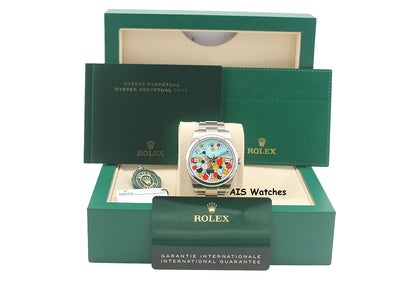 Rolex 124300 Oyster Perpetual 41 MM Celebration Dial 2024 Box & Papers