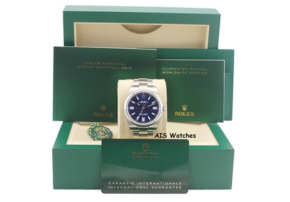 Rolex 124300 Oyster Perpetual 41 MM Blue Dial 2023 Box & Papers