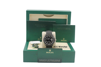 Rolex Yachtmaster 226659 White Gold OysterFlex Strap 42 MM Box & Papers