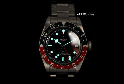 Tudor 79830RB Black Bay GMT Pepsi Stainless Steel Bracelet Box & Paper