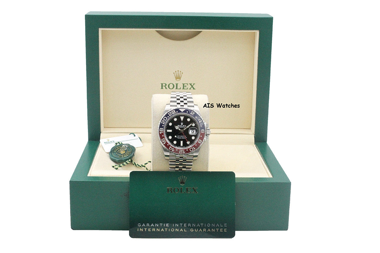 Rolex GMT Master II 126710BLRO Red Blue Pepsi Jubilee 2020 Box & Papers