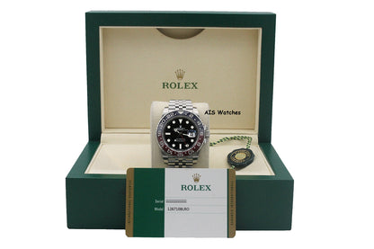 Rolex GMT Master II 126710BLRO Red Blue Pepsi Jubilee 2019 Box & Papers