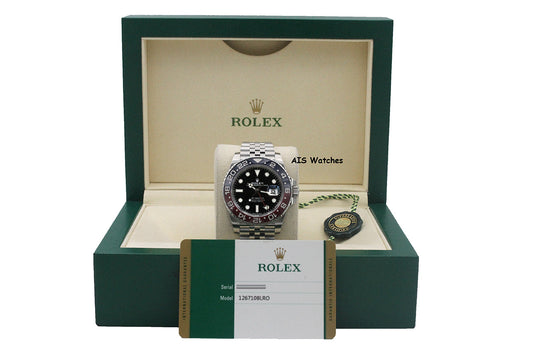 Rolex GMT Master II 126710BLRO Red Blue Pepsi Jubilee 2019 Box & Papers