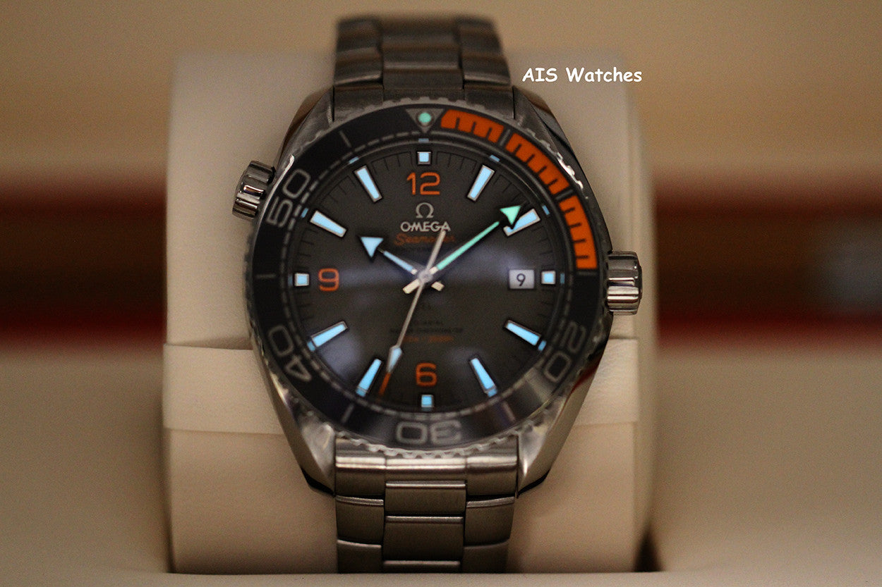 Omega Seamaster Planet Ocean 215.90.44.21.99.001 43MM Titanium Grey Dial BP