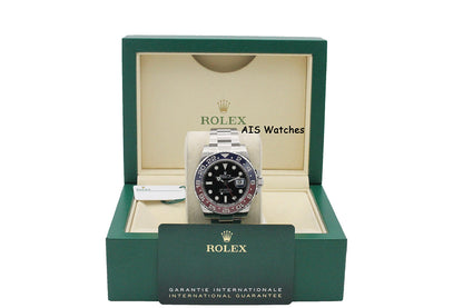 Rolex GMT Master II 126710BLRO Red Blue Pepsi Oyster Box & Paper