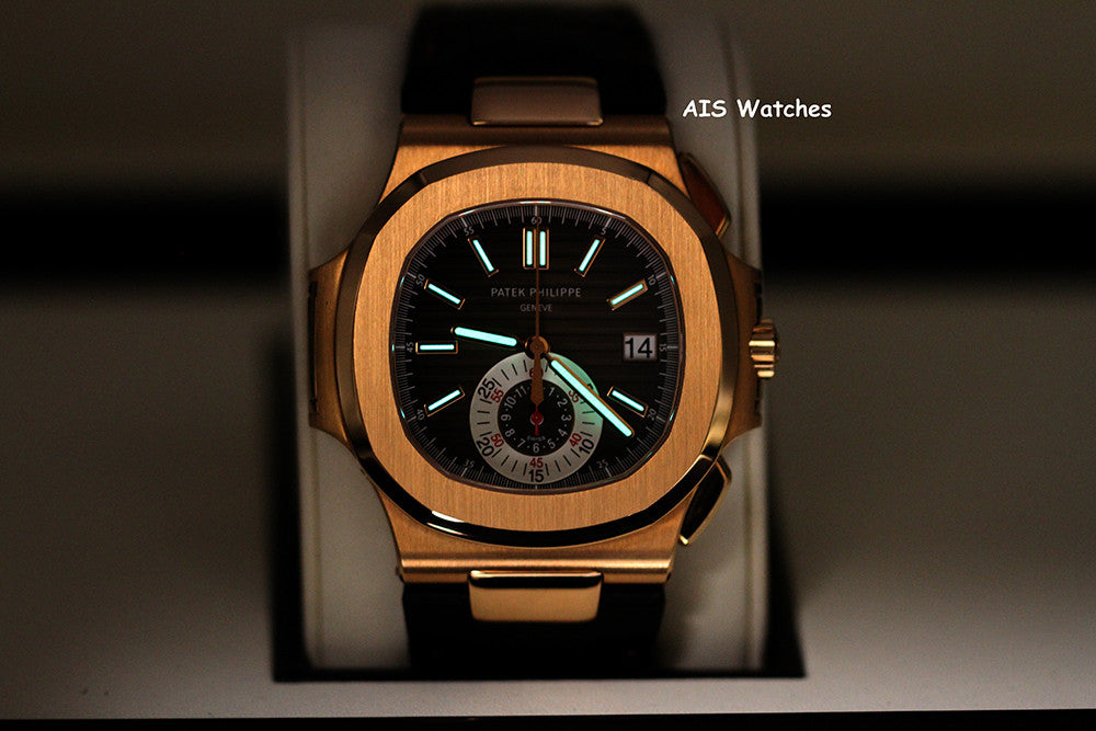 Patek Philippe Nautilus 5980R Chronograph Box & Papers