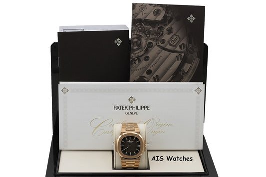 Patek Philippe Nautilus 18K Rose Gold 5711/1R Box & Papers