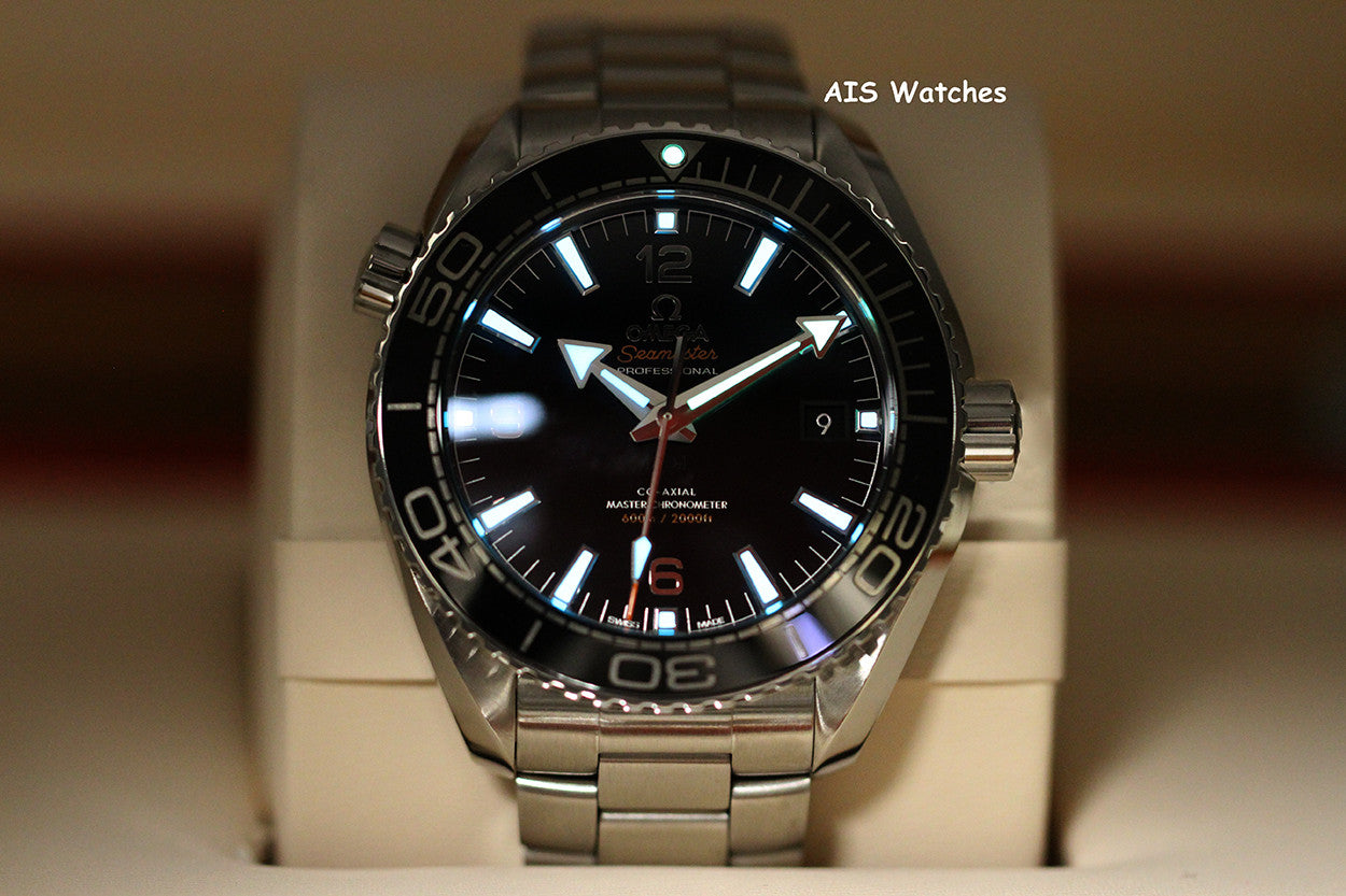 Omega Seamaster Planet Ocean 600M 215.30.44.21.01.001 43MM Black Dial B&P