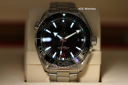 Omega Seamaster Planet Ocean 600M 215.30.44.21.01.001 43MM Black Dial B&P