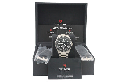 BNIB Tudor Pelagos 25600TN Black Dial Titanium Box & Papers - IN HOUSE MOVEMENT