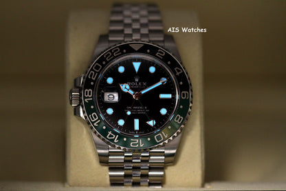 Rolex GMT Master II 126720VTNR Sprite Lefty Jubilee Black / Green 2022 B&P
