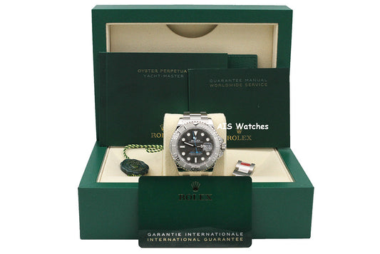 BNIB Rolex Yacht-Master 126622 Rhodium Dial Platinum Bezel Box & Paper