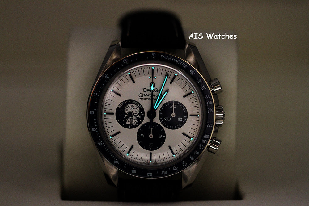 BNIB Omega SpeedMaster Moonwatch Apollo 13 Silver Snoopy 310.32.42.50.02.001 B&P