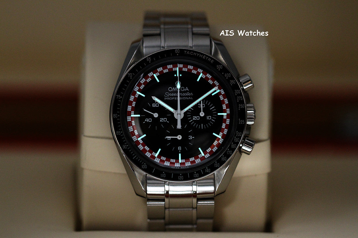 Omega SpeedMaster MoonWatch Racing TIN TIN 311.30.42.30.01.004 Box & Paper