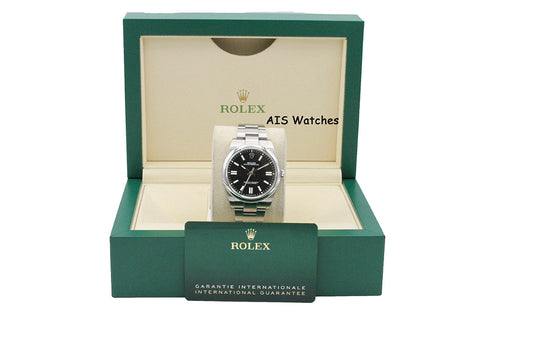 Rolex 124300 Oyster Perpetual 41 MM Black Dial 2022 Box & Papers