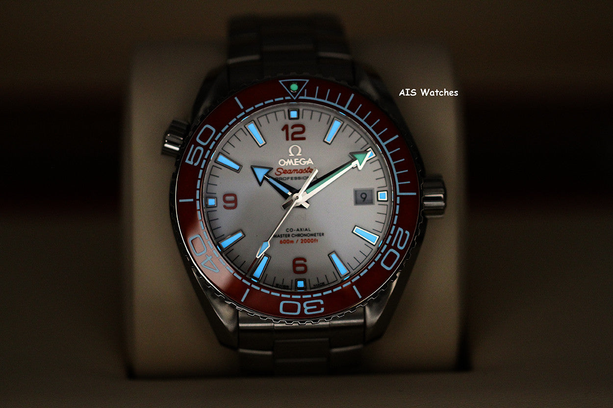 Omega Seamaster Planet Ocean 215.30.44.21.04.001 43.5MM Orange Bezel / White Dial BP