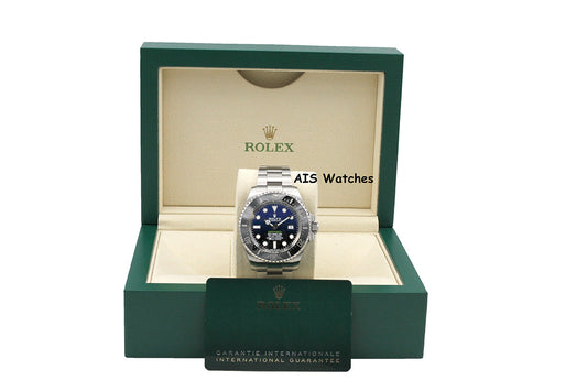 Rolex 126660 Deep Sea SeaDweller James Cameron DBlue 2021 Box & Paper