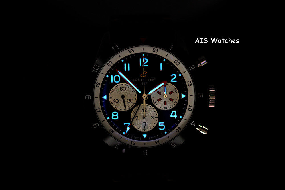 Breitling Super AVI B04 YB04451A1B1X1 Chronograph GMT 46 Mosquito Box & Papers