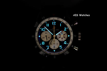 Breitling Super AVI B04 YB04451A1B1X1 Chronograph GMT 46 Mosquito Box & Papers