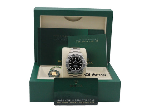 BNIB Rolex Submariner Ceramic No Date 124060 41MM Box & Paper