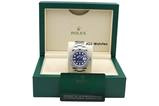 Rolex Yacht-Master 126622 Blue Dial Platinum Bezel 2020 Box & Papers