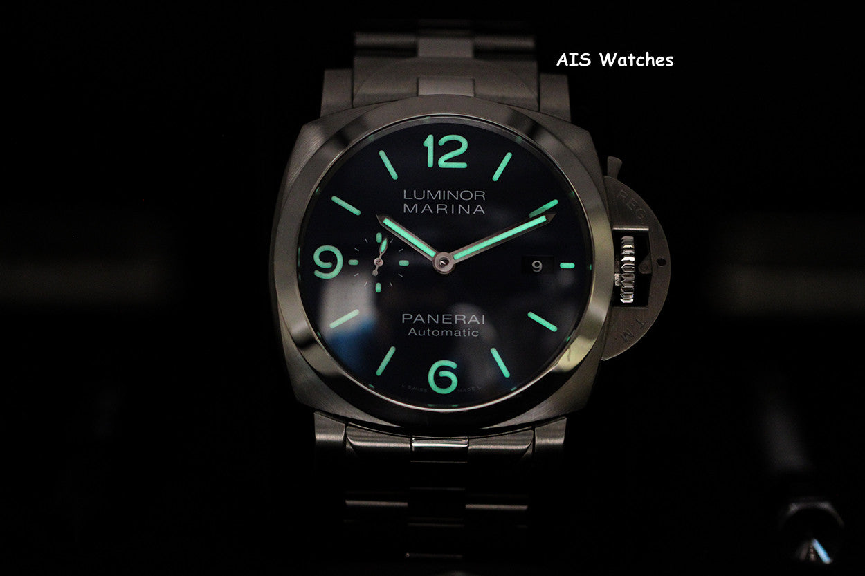 Panerai PAM 1316 Luminor 1950 44 3 Days Stainless Steel / Specchio Blu B&P