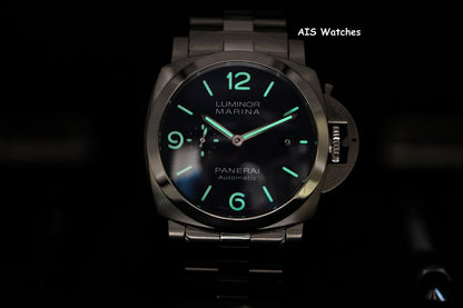 Panerai PAM 1316 Luminor 1950 44 3 Days Stainless Steel / Specchio Blu B&P