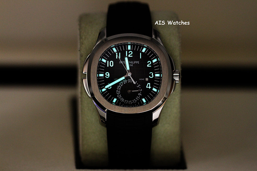BNIB Patek Philippe Aquanaut 5164/A-001 Travel Time 40MM Box & Papers