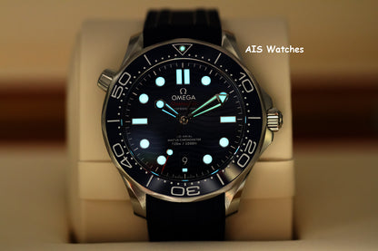 BNIB Omega Seamaster 300M 42MM Diver Blue Wave Dial 210.32.42.20.03.001 Box&Papers
