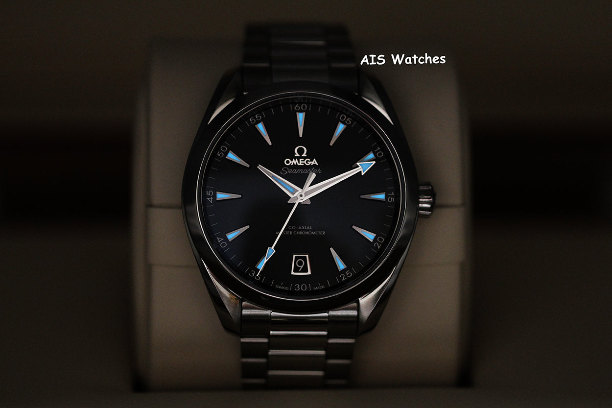 Omega Seamaster Aqua Terra 150M 220.10.41.21.01.002 41MM Black Dial SS B&P