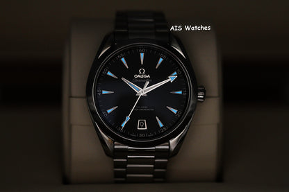 Omega Seamaster Aqua Terra 150M 220.10.41.21.01.002 41MM Black Dial SS B&P