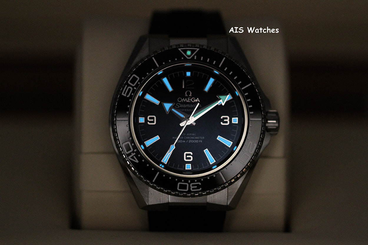 Omega Seamaster Planet Ocean 217.32.42.21.01.001 42MM SS Black Dial/Rubber Strap BP