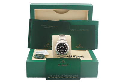 Rolex Explorer 124270 36MM 2022 Box & Papers