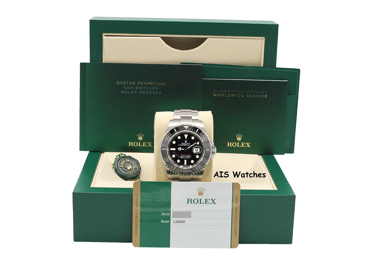 Rolex 126600 43MM RED SEA-DWELLER SD43 MK1 Dial 50th Anniversary 2018 B&P