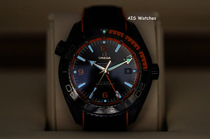 Omega Seamaster Planet Ocean 600M 215.92.46.22.03.001 45.5MM GMT Ceramic Big Blue BP