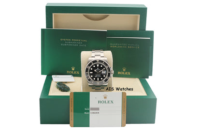 Rolex 116610LN Submariner Date 40MM Black Ceramic Bezel 2018 Box & Papers