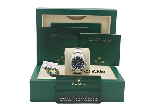 Rolex 277200 Oyster Perpetual 31 MM Blue Dial 2023 Box & Papers