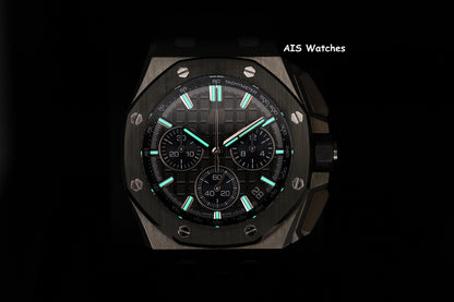 Audemars Piguet 26420IO.00.A009CA.01 Royal Oak Offshore Titanium/Ceramic 43MM Grey Dial BP