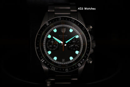 Tudor 70330N Heritage Chrono Grey Stainless Steel 42MM Box & Papers
