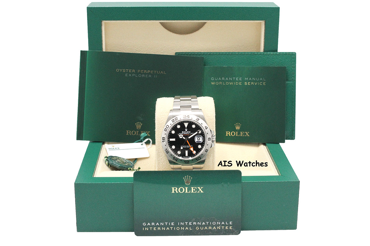 Rolex Explorer II 226570 Black Dial 42MM 2021 Box & Papers – AIS