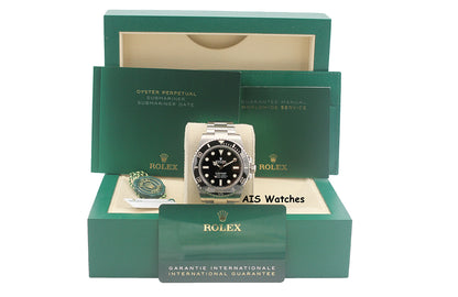Rolex Submariner Ceramic No Date 124060 41MM 2022 Box & Papers