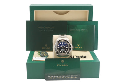 Rolex 136660 Deep Sea SeaDweller James Cameron DBlue 2022 Box & Papers
