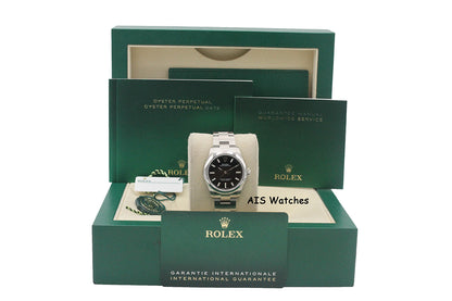 Rolex 277200 Oyster Perpetual 31 MM Black Dial 2021 Box & Papers