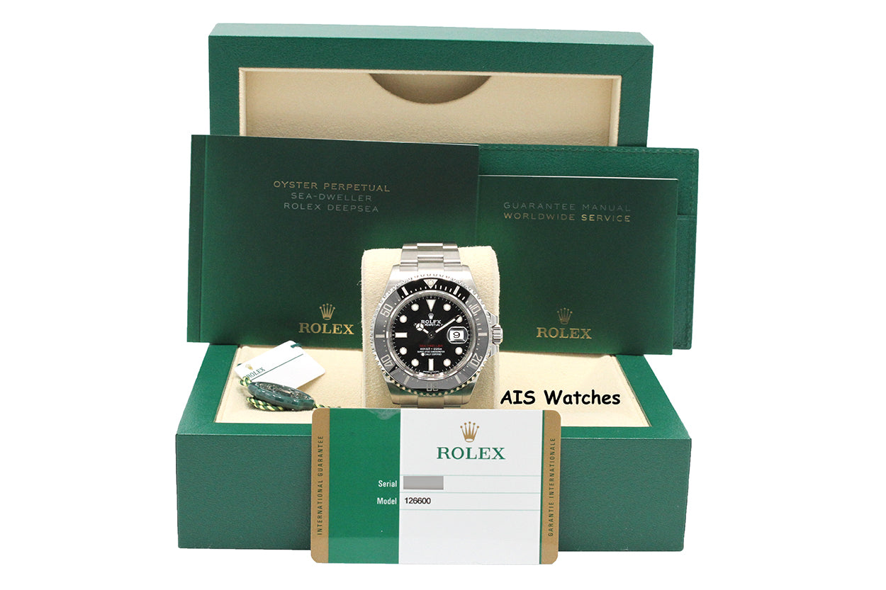 Rolex 126600 43MM RED SEA-DWELLER SD43 MK1 Dial 50th Anniversary 2017 B&P